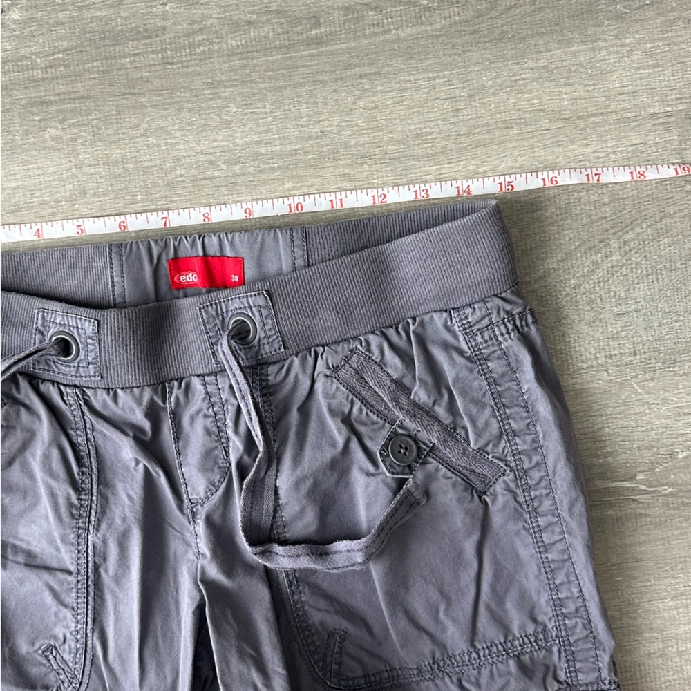 Y2K edc purple low rise cargo capris - Picture 4 of 9